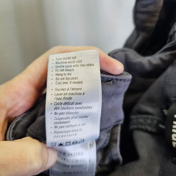 PAIGE Mayslie Jogger with Velvet Side Stripe Vintage Pearl Grey Size 28 - Picture 10 of 14